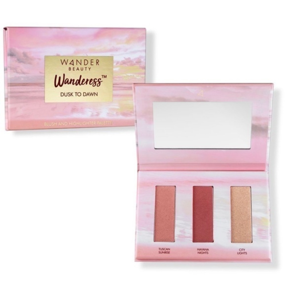 NIB Dusk To Dawn Blush & Highlighter Palette